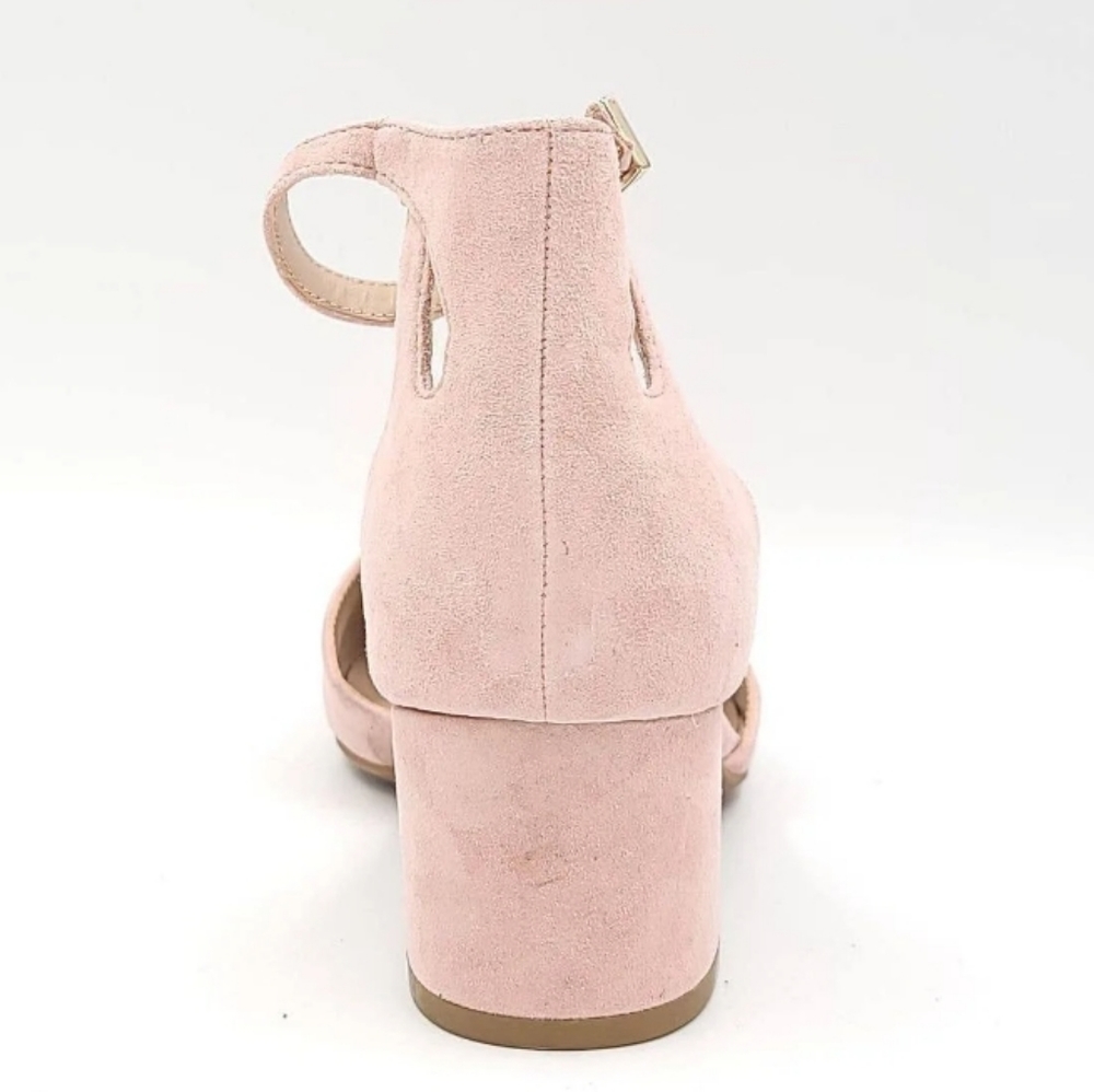 Giani Bernini Izzee Memory Foam Two-piece Pump Blush Suede 9.5 - Picture 2 of 6